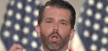 Don Trump Jr. says his glassy cocaine eyes were just a lighting issue