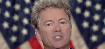 Sen. Rand Paul lies, claims he was ‘attacked’ by an ‘angry mob’ of protesters