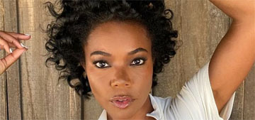 Gabrielle Union talks wearing natural hair for the first time in a photoshoot