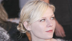 Kirsten Dunst is getting hammered on straight vodka all the time