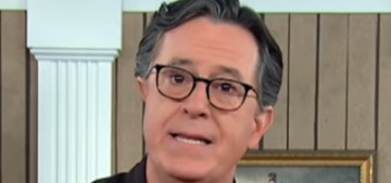 Stephen Colbert got emotional while discussing Donald Trump’s fascism