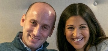 “Stephen Miller successfully spawned with a human woman” links