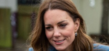 Duchess Kate & Prince William went maskless with other maskless people today