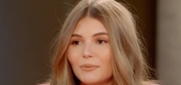 Olivia Jade Giannulli: ‘I don’t want pity. I don’t deserve pity. We messed up’