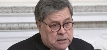 Donald Trump fired AG William Barr with only five weeks left in office, lol