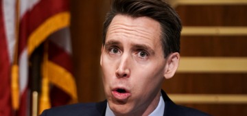 Josh Hawley cries about the First Amendment after his book deal was cancelled