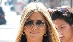 Jennifer Aniston: Love is about relinquishing control, except not