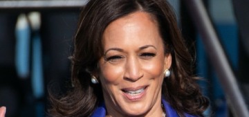 Will VP Kamala Harris appear on the Sussexes’ Archewell podcast?  Eh.