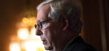 Mitch McConnell thinks it’s too late to impeach Donald Trump, big surprise