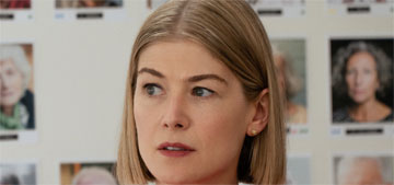 Rosamund Pike on photoshopping: ‘We’re losing our grip on what we really look like’