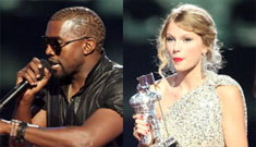 Taylor Swift did cry backstage at VMAs & Russell Brand defends Kanye