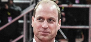 BAFTA president Prince William is too lazy & thin-skinned to attend this year’s BAFTAs