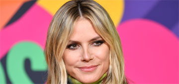 Heidi Klum cut her own bangs at home, after asking her husband his favorite hairstyle