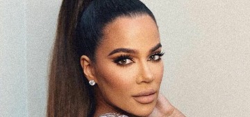 Is this Khloe Kardashian’s engagement ring from Tristan Thompson?  It’s ugly.