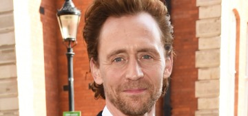 Tom Hiddleston looked great & gingery as a presenter for the 2021 BAFTAs