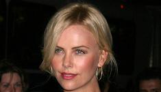 Charlize Theron wears insane shoes, still supports gay marriage