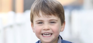 Kensington Palace released a photo of Prince Louis for his third birthday