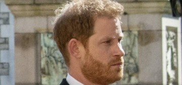 Prince Harry had a meeting with Wallis Annenberg & Meghan got pap’d with Archie