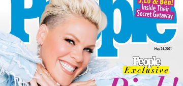 Pink: most of the time you can’t ‘have it all,’ it feels like climbing Everest