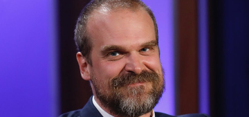 David Harbour on how Lily Allen’s daughters inspired him to propose