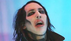Marilyn Manson has swine flu, makes joke about his ex-girlfriends