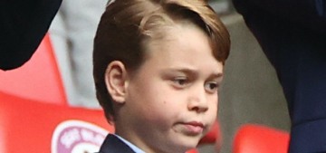 Prince George begged his dad to go to a Euro match & he ‘idolizes his dad’