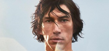 Are you into centaurs?  Introduce yourself to Adam Driver’s Burberry campaign.