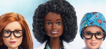 Barbie honors health care heroes, including doctors and scientists, with dolls