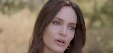 Angelina Jolie highlights her interest in bees & beekeeping in a Vogue video