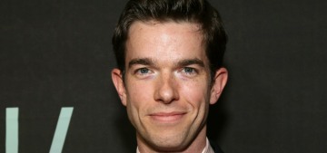 It sure seems like John Mulaney’s girlfriend is visibly pregnant