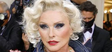 Debbie Harry in Zac Posen at the Met Gala: nailed the theme?
