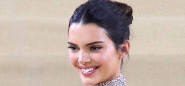 Kendall Jenner wore a boring & sparkly Givenchy to the Met Gala