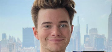 Chris Colfer saw a UFO during the day on Santa Monica Boulevard