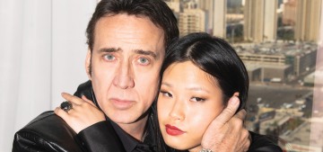 Nicolas Cage & his fifth wife Riko Shibata cover Flaunt in the desert