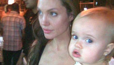 Angelina & Brad made a tourist stop in Syria & more pics of the twins