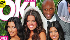 Khloe Kardashian and Lamar Odom won’t be officially married for weeks