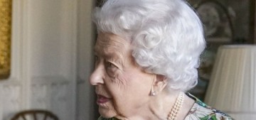 Queen Elizabeth did an in-person event at Windsor Castle on Wednesday