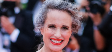 Andie MacDowell has social anxiety ‘I’m always analyzing myself when I go out’