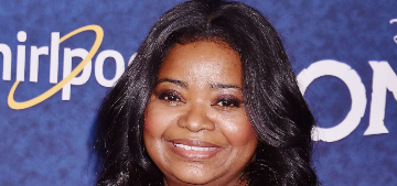Octavia Spencer has a ghost in her house that scares away bad people