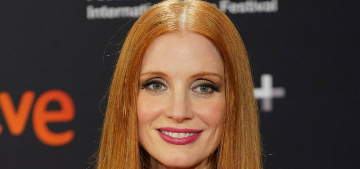 Jessica Chastain’s grandmother sat on Bradley Cooper’s lap at a party