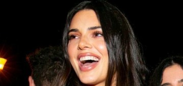 Was Kendall Jenner’s black Monot dress inappropriate for a wedding reception?