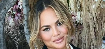 Chrissy Teigen vowed to only wear comfortable shoes, so she got $1050 Fendi sandals
