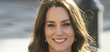 Duchess Kate wore Catherine Walker to meet Princess Mary & Queen Margrethe