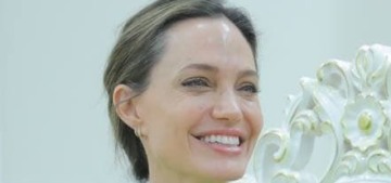 Angelina Jolie has been doing good work in Cambodia with her kids all week