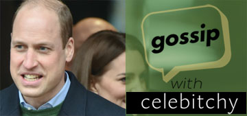 ‘Gossip with Celebitchy’ podcast #117: Cambridges are giving Charles & Diana vibes