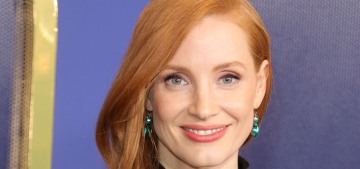 Jessica Chastain wore Gucci for the Oscar nominees luncheon: cute or awful?