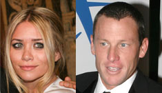 Lance Armstrong got stood up by Ashley Olsen, now he says they’re “just friends”