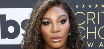 Serena & Venus Williams wore Versace to the Critics Choice Awards: sultry?