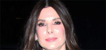 Sandra Bullock suggests she’s going to take another few years off acting
