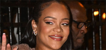 Rihanna on being pregnant: ‘The face gets a little round. The nose starts to spread’